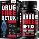 Total Detox and Liver Cleanse - USA Made - 5-Days Detox - Natural Toxins Cleaner für Haut, Haar, Nägel, Gut – Mega-Support und Reparatur - Natürliche Kräutergesundheit Formel, Immununterstützung
