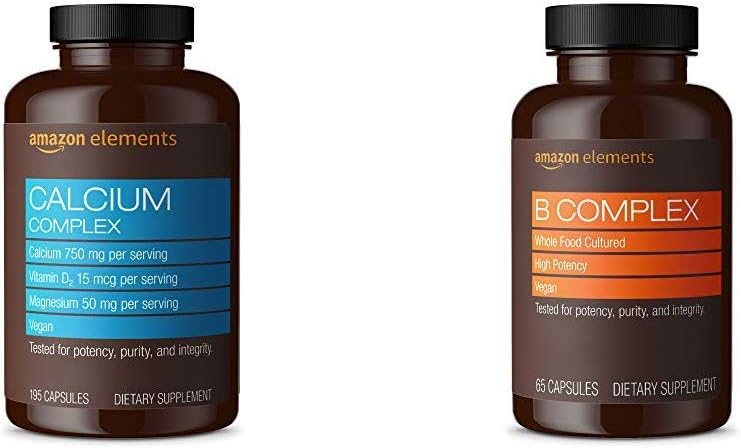 Elemek kalcium komplex D-vitamin és elemek B komplex