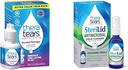 TeraTears száraz szem terápia Kenőszer Szemcseppek száraz szem, 1 fl oz üveg Twin Pack & SteriLid szemtisztító és arcmosás, az irritált szemek, 2 fl oz Spray