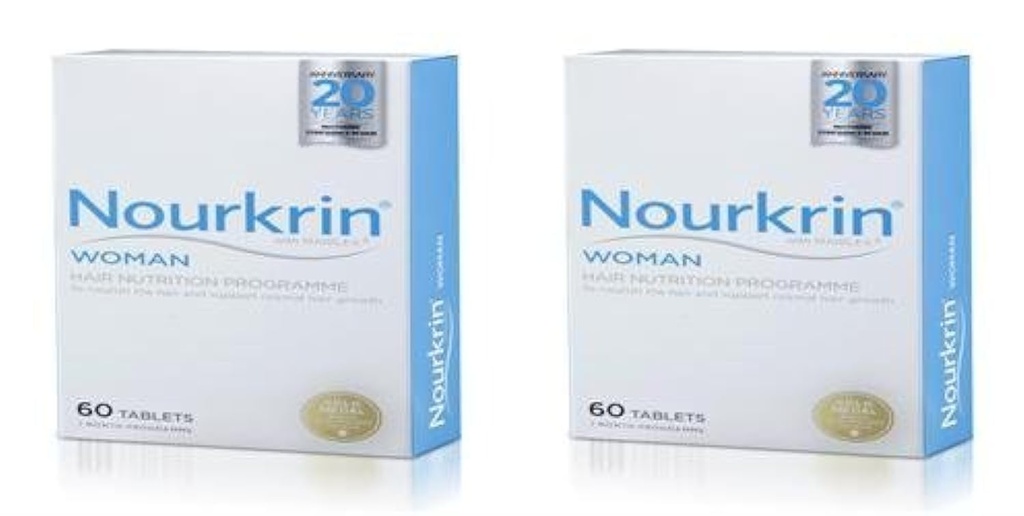 (2 Pack) - Nourkrin - Nourkrin Woman - 124; 60 's - 124; 2 Pack BUNDLE - Nourkrin