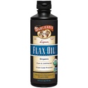 Barlean's Organic Lignan Omega 3 Flaxseed Oil Liquid Supplement für Männer und Frauen, Kalte Presse Flax Seeds, 7230mg ALA Fatty Acid, Vegan und Gluten frei, 16 oz