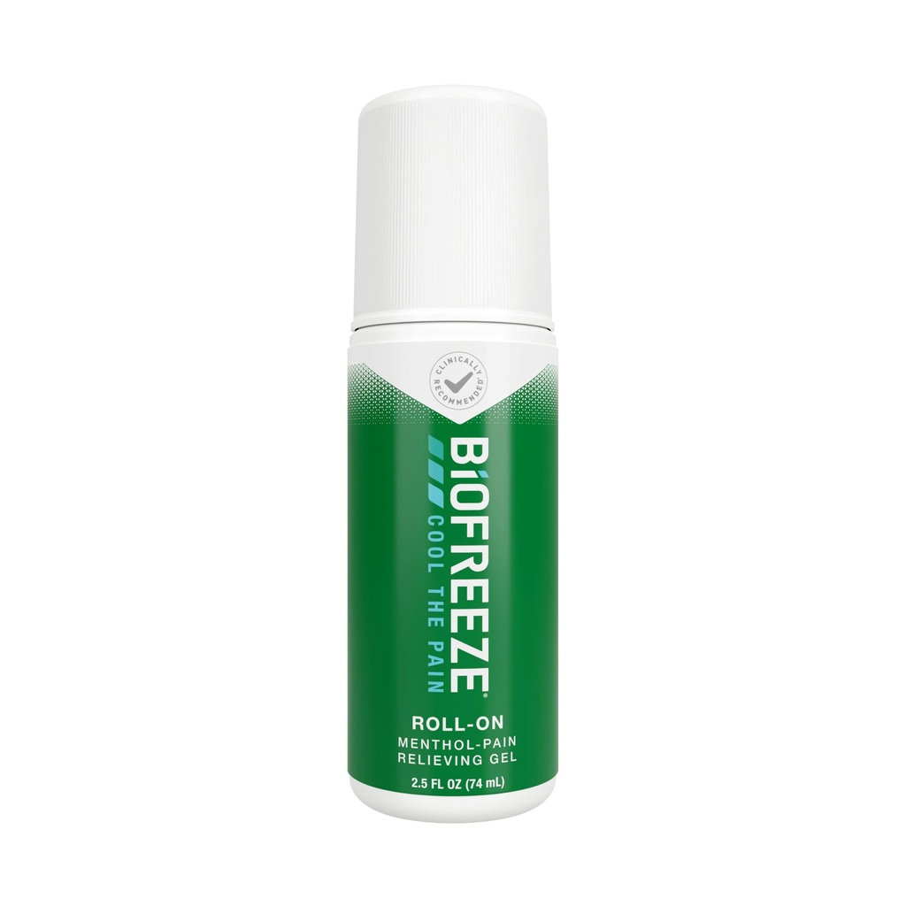Biofreeze Roll Auf Schmerzlinderung, Knie & Untere Rückenlinderung, Arthritis Schmerzlinderung, Sore Muskelrelief, Neck Schmerzlinderung, Kühlung Gelenkschmerzen, FSA Eligible, Menthol Gel 2.5 Fl Oz