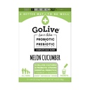 GoLive Probiotics for Adults and Kids, Melon and Cucumber, 10ct- Probiotics for Adults and Kids, Prebiotic Fiber for Gut and Digestive Health, Empfohlen von Ärzten und Dieitians
