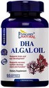 (8 Pack) Esmond Natural: DHA Algal Oil (Made with Onavita Oil. 40% Docosahexaensäure. Unterstützt Gehirn, Auge und Nervensystem), GMP, Natural Product Assn Certified, Made in USA - 500mg, 480 Softgels