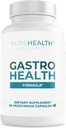 PUREHEALTH FORSEARCH Gastro Health Formula - Natürliches Alginat für Säure Reflux - DGL Supplement für Sodbrennen & Verdauung - Mit Artichoke, Rhodiola Rosea, Hyaluronsäure, Quince & More - 90 Kapseln