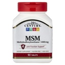 21. századi MSM, 1000 mg, 90 tabletta