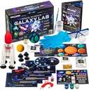 Original Stationery Space Science Kit, Solar System Kit with a Rocket, Outer Space Craft Stickers and More to Making a Moon Spinner and a Solar System, Fun Gift Idea, Toys for Boys and Girls, Ages 6-14