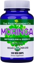 A Food Movement CO. Moringa - Certified Organic Superfood, Whole Body Wellness, Natural Energy Support, Támogatja az egészséges anyagcserét - 100 Vegán kapszula