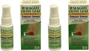 Seagate Termékek Homeopátiás Olive Leaf Throat Spray (csomag 2) 1 Ounce Raspberry- Spearmint
