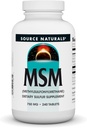 Naturals MSM (metilszulfonilmetán), 750mg - 240 tabletta