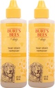 Burt 's Bees for Pets Tear Sear Remover for Dogs with Chamomile - Puppy & Dog Tear Sear Remover - Cruelty Free, Formuled Without Sulfates and Parabens, pH Kiegyenlített kutyák, 4 Ounces - 2 Pack