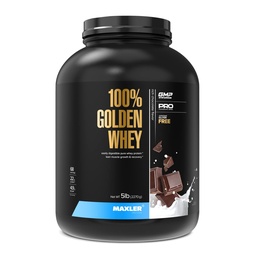 Maxler 100% arany Tejsavó - 22 g fehérje per serving - magas fehérje, alacsony zsír, alacsony szénhidrát, teljes aminosav profil - gazdag csokoládé fehérje 5 lb