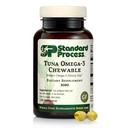 Standard Process Tonna Omega3 rágótabletta DHA-val - Omega3 Supplement to Support Brain & Eye Health - Kiváló forrása antioxidánsok - Gluten- Free & Non- Dairy - 120 Softgels