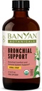 Banyan Botanical Bronchial Support - Organic Herbal Sydraper for Children & Profils - Soothing Respiratory Support Formule with Licorice & Ginger Root * - 6oz. - Nem GMO Sustainable Sourced Vegetáriánus
