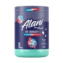 Alani Nu előedzés + Powder Rocket POP, Extra Boost, Sugar Free, 300mg koffein, L- Theanine, Beta- Alanine, Citrulline, 30 Servings