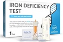 get tesztelt vas hiányosság teszt kit - Home Blood Test vérszegénység gyors eredményeket - Ujjlenyomat minta, nincs laboratóriumi látogatás szükséges - Klinikailag validált ellenőrzés alacsony vas szint