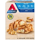 Atkins Snack Bar, Mogyorós túlterhelés, 8g Protein, 7g Fiber, 3g Net Carbs, Keto Friendly, 16 gróf