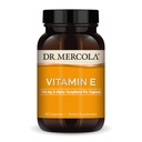 Dr. Mercola E-vitamin, 90 adag (90 kapszula), 134 mg kapszulánként, étrend-kiegészítés, egészséges bőr, nem-GMO