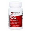 PROTOCOL LIFE MALANCE PQQ Complex - Mitokondriális egészség - CoQ10 & L karnitin - B-vitamin - Energia kiegészítés - 30 Veg Caps