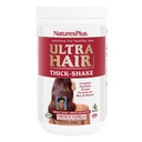 Natures Plus Ultra Hair Thick Shake - 1 lb, Haarprotein Shake - French Vanilla Flavor - Gesunde Haarwachstumsergänzung mit Vitaminen & Minerals - Non-GMO, Gluten-Free - 16 Portionen