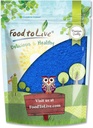 Food to Live Blue Spirulina Powder, 4 Unzen — Pure Raw Blue-Green Algae Extract, Kosher, Vegan, Non-Irradiated, Rich in Phycocyanin, Great for Juices, Smoothies, Shakes, Drinks, and Food Coloring