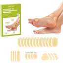 Gél Bukihome 24 Gél Bukihome Bliszter Cushions for Foot, Toe, Heel - Vízálló kötszerek, Buborékcsomagolás Megelőzés és Recovery (Variety Pack)