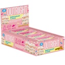 Outright Bárok - Születésnapi torta Mogyoróvaj - Teljes értékű élelmiszer fehérje bár - No Sugar Alcohols - MTS Táplálkozás (12 gróf)