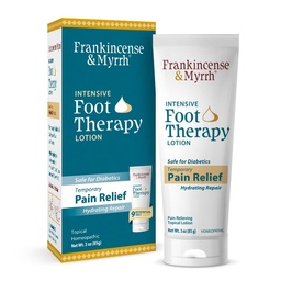 Frankense and Myrrh Foot Pain Relief Cream - Intensive Foot Therapy Lotion - Diabetic Nerve Pain Relief Agreef 124; Restless Leg Syndrome Agre124; Frankense Essential Oil, 3 Ounce (1- Pack)