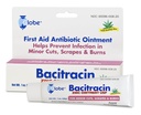 Globe Bacitracin Cink 1 oz Tube, Elsősegély Antibiotikus kenőcs segít megelőzni fertőzés kisebb vágások, karcolások és égések