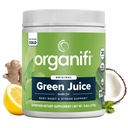 Organifi Grüner Saft - Pulver-Ergänzung mit Bio Spirulina, Ashwagandha und Chlorella - Hilft, Fitnessziele zu erreichen und Cortisol Levels, 30-Day Supply zu reduzieren