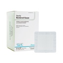 DermaRite steril, szegélyezett gézruha ragasztóanyaggal - Rugalmas, nem világító anyag, First- Aid, Egyénileg csomagolt - 2 in. x 383 / 4 in., 1 gróf, 50 csomag, 50 összesen