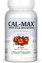 Calcium 1000 mg mit Vitamin D3 (400 IU) und Magnesium (750 mg) - Nahrungsergänzungsmittel für Knochen, Zähne, Gelenkunterstützung - für Männer und Frauen - 90 Tabletten