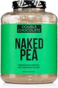 NAKED Pea - Dupla csokoládé fehérje az amerikai és kanadai mezőgazdasági üzemek, szerves kakaó, szerves kókuszcukor - nincs GMO, nem szója, és glutén mentes, támogatás növekedés és fellendülés - 53 Szolgálás