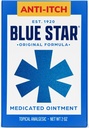 Blue Star Anti- Itch Gyógyszeres kenőcs 2 oz (csomag 5) VJC # Re
