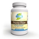Priority One Vitamins - Priority Folate 30 Capsules - Superior Folate Kiegészítés Optifolin + ™ 5MTHF Folate *