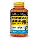 MASON NATURAL Glucosamine Chondroitin 1500 / 1200 C-vitaminnal, a normál rugalmasság és mobilitás közös egészségét támogatja *, 60 kapszula