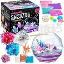 Original Stationery Crystal Growing Kit - Unicorn Terrarium, 6.3 x 5.8 in, Multicolor - STEM Science & Craft Kits for Kids Ages 7- 12 - Grow Your own Crystal Garden with Magic Rocks & Flower Charms