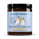 Bark & Whiskers Probiotics + Enzimes - Supports Digestive Health & Immune System - Probiotic Supplement for Cats & Dog - 60 Scoops
