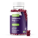Viteey Melatonin Gumies 10mg - Alvó gumik felnőttek extra erő Melatonin - Vegan, GMO mentes, glutén mentes - 60 gróf