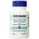 Life Extension Advanced Olive Leaf Ingelheim Support, Olive Extract, Celery Extract, oleuropein, Blood Pressure Health Support, Cardiovascularis Health, Vegetáriánus, Gluten- Free, Non-GMO, 60 kapszula