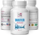 Unterstützungsergänzung - WATER AWAY - Wasserlösung, Natürliche diuretische Mischung, Kräuterwasserbilanz, Diuretische Unterstützung, Natürliche Unterstützung, Wasserbilanz, Natürliche diuretische Kapseln 1 Flasche 60 Kapseln