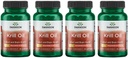 Swanson EFAS - Krill Oil - Maximális hatáserősség - 1 g, 30 Softgels (4 csomag)
