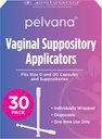Pelvana kiegészítő applikátorok nőknek - (30 csomag) - Fit mérete 0 és 00 kapszula - Gyakran használt Boric Acid kúpok