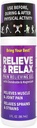Relieve & Relax Pain Roll On - Extra Strength, Fast Action, Mess- Free Topical Analgetic - Soothe Sore Muscle & Joint, Back, Knee, Foot, HSA / FSA Areable - 3 Fl. Oz, 1- Pack