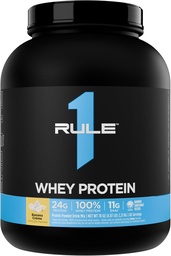 1. cikk Tejsavó fehérje - 24g Fast-Acting fehérje All-Whey Források természetesen meghódító EAA & BCAA a edzés helyreállítására vagy bármikor használható (5 font *, Banana Creme)