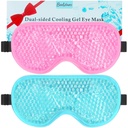 BeeVines Gel Eye Mask, 2 Pack Hűtő Jég Maszkok Puffy Eyes a férfiak és nők, hideg és meleg tömörítés utáni műtét, Puffiness, Allergia, Szinuszok és Migraines kezelés