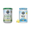 Élet kertje Super Greens Powder Smoothie & Mix, probiotikumok és emésztési enzimek emésztési egészség & Vegán fehérje por - nyers organikus élelmiszer helyettesítési Shakes - Vanilla - Borsó fehérje