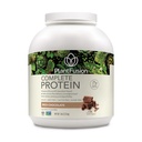 PlantFusion Complete Vegan Protein Powder - Plant Based Protein Powder with BCAA, Digestive Enzimes and Pea Protein - Keto, Gluten Free, Soy Free, Non-Dairy, No Sugar, Non-GMO - Rich Chocolate 5 lb