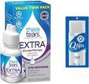 TheraTears extra száraz szem cseppek 0,5 fl oz 2 Count Q- Tippek 100% Cotton Swabs 500 Count