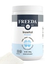 FREEDA Pure Myo-Inositol Powder – Vitamin B8 for Hormone, Mood & Cellular Health – Supports Fertility, Focus, Energy & Nervous System Function – Kosher, Vegan, Non-GMO, Gluten-Free (16 oz)